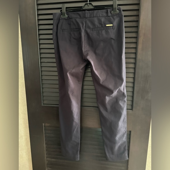 Michael Kors Navy Dress pants with Gold Logo‎ - Picture 4 of 8